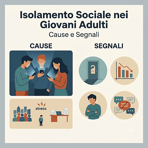 Isolamento Sociale nei Giovani Adulti: Cause e Segnali